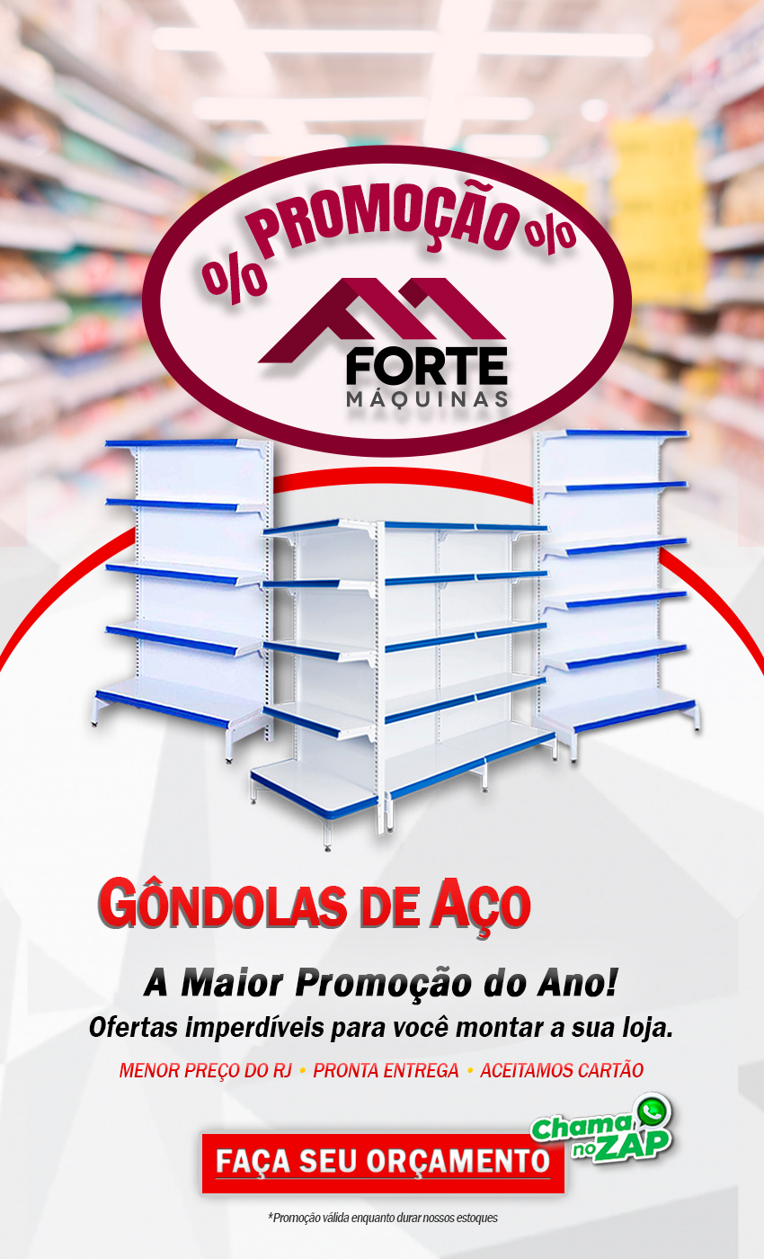 Promoção de Gôndolas, imagem para aparelhos mobile.